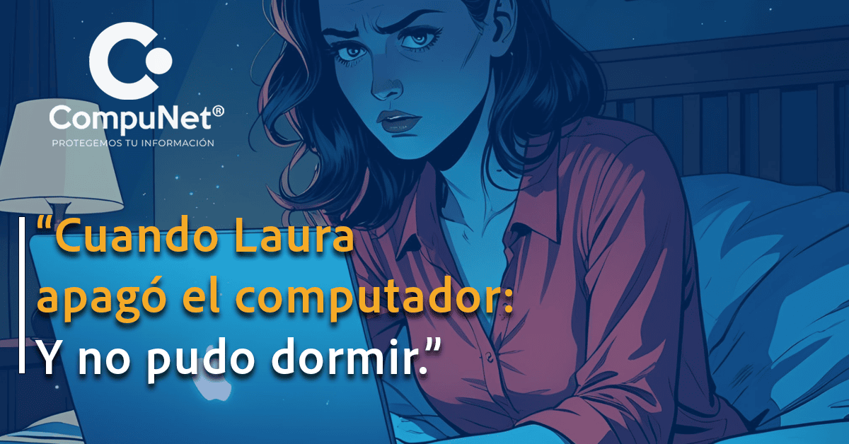 "Cuando Laura apagó el computador y no pudo dormir"