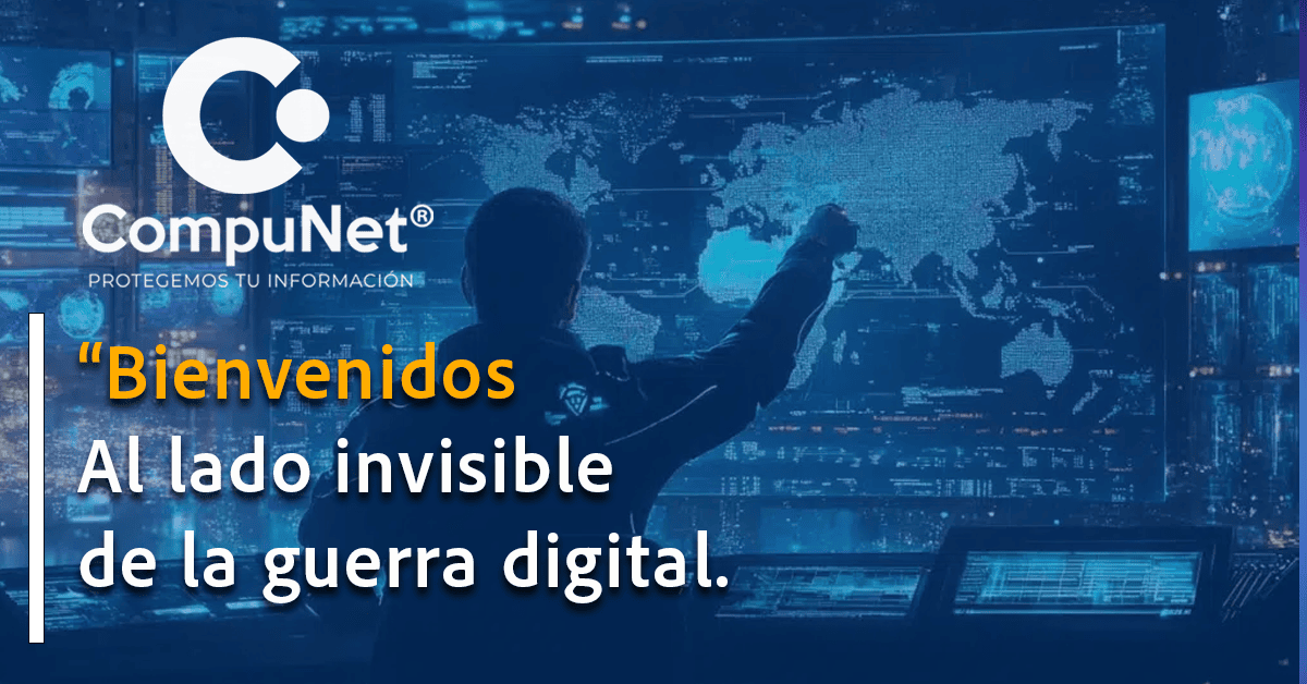 "Bienvenidos al lado invisible de la guerra digital"